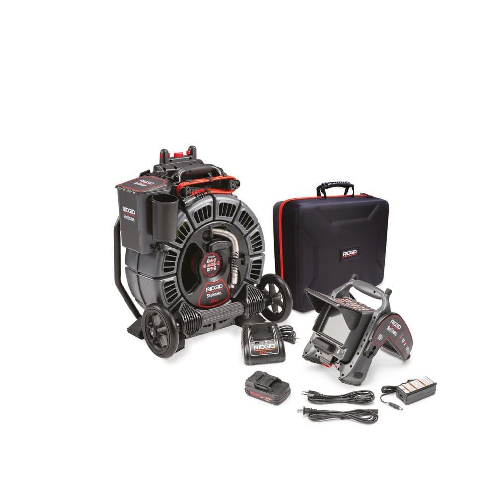 Amazon.com: RIDGID 63658 SeeSnake® rM200A Reel with Self-Leveling