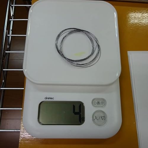 糸オモリ 0.5mm フロッグ 香川塩ビ工業特製 チューニングシンカー 雷魚 ライギョ 90cm×2 約4g 4枚目