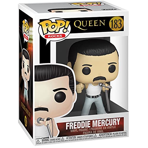 Freddie Mercury Radio Gaga 1985 Pop #183 Pop Rocks Queen Vinyl Figure (Includes Compatible Ecotek Plastic Pop Box Protector Case) - Les Beatles, Paul McCartney, John Lennon, RIngo Starr, George Harrison Freddie Mercury Radio Gaga 1985 Pop #183 Pop Rocks Queen Vinyl Figure (Includes Compatible Ecotek Plastic Pop Box Protector Case) – Image 4