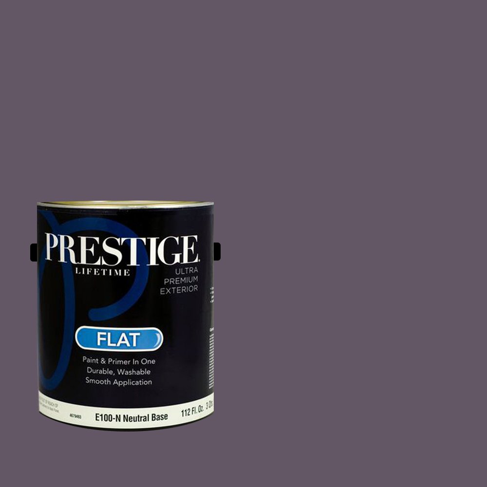 PRESTIGE Exterior Paint and Primer in One, Antique Quilt, Flat, 1 Gallon