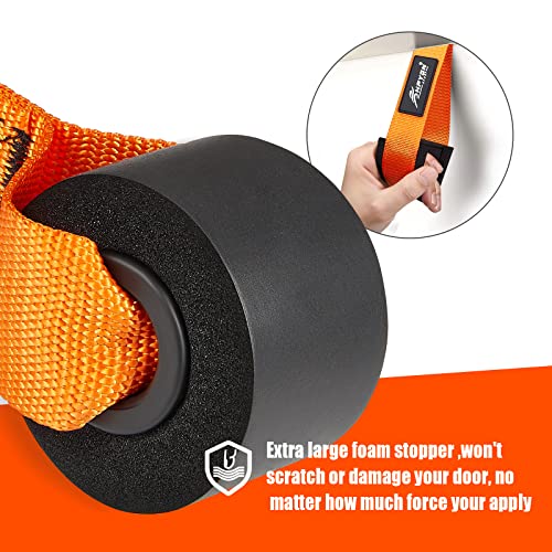 Hpygn Door Anchor For Resistance Bands, Home-Gym Workout Exercise Bands Attachment For Yoga Strap, Physical Therapy Bands And Closed Loop Bands, Heavy Duty Door Anchor System #TOP4