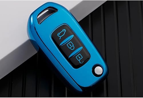 Miniatura 6 de Funda para llave de coche Renault Kadjar Captur Megane Sandero Stepway 2020-2021, funda protectora para llave de coche