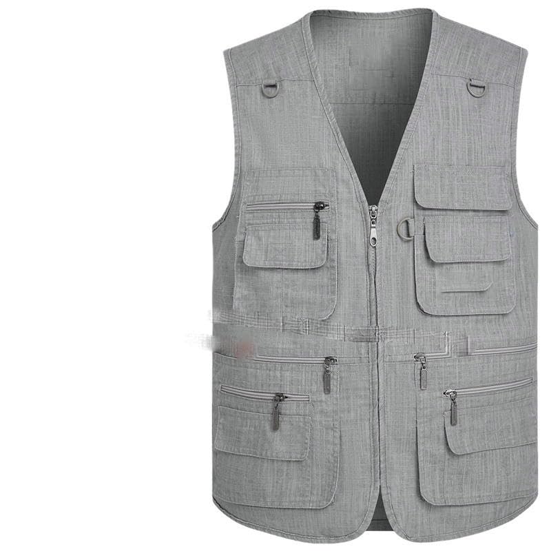 Chaleco medieval para hombres de algodón puro ideal para paseos de verano 5