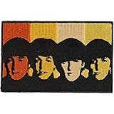 The Beatles Beatles - Aufnäher Heads (in 9 cm x 4 cm)