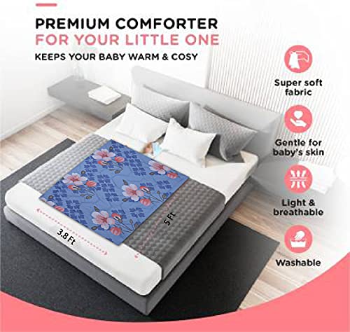 Image of GYT Microfiber Double Bed All-Weather Printed Comforter|Size - 45X60 Inch|Comforter Double