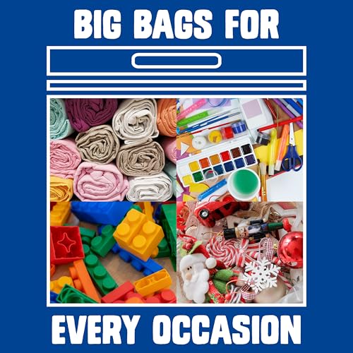 Ziploc Big Bags, 20 Gallon XXXL Reusable Storage Bags, 6 Count - image 3