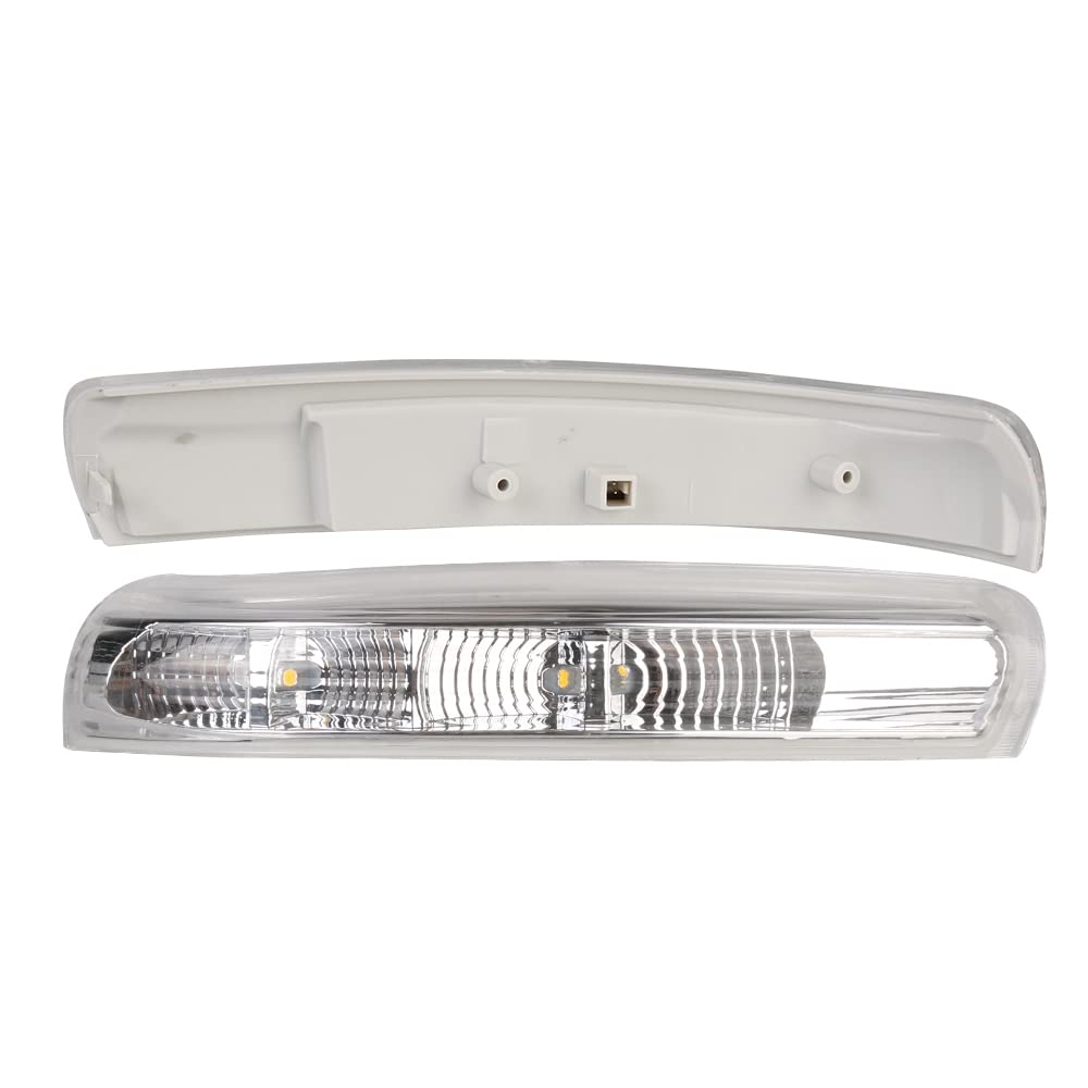 Riloer 2 indicatori di direzione a LED per specchietto laterale, 12 V, per Ch-evrolet Cap-tiva 2007-2016, impermeabili e antiurto