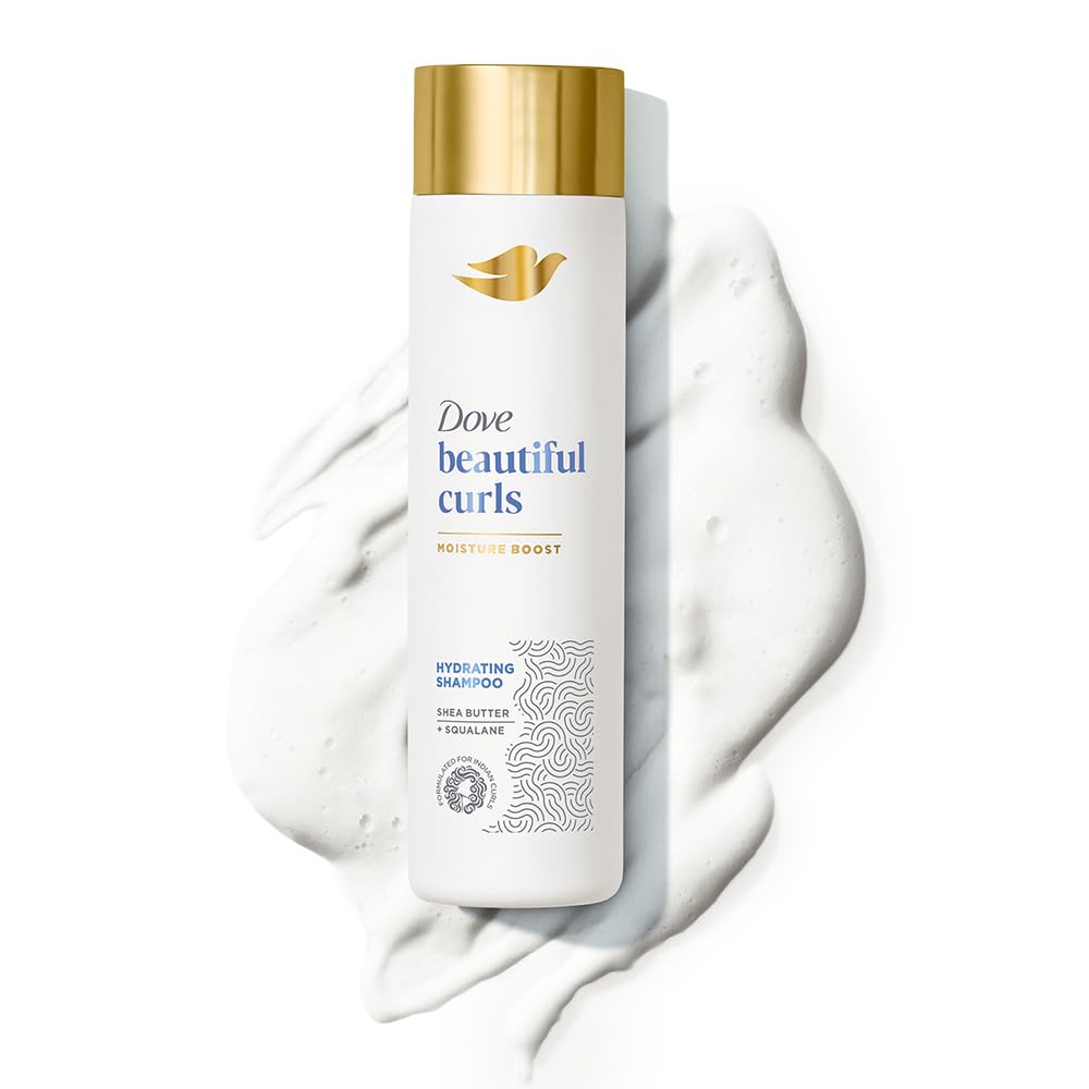 Dove Beautiful Curls Sulphate Free Shampoo 380 ml, For Curly Hair-image-26