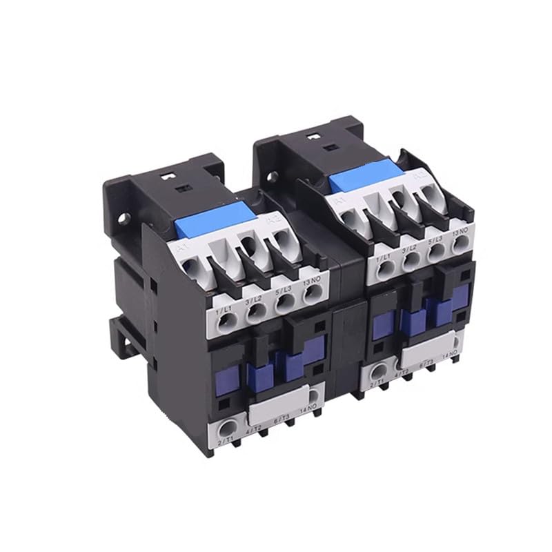 Miniatura 5 de ATO Contactor de CA de enclavamiento mecánico de 12 amperios Contactores de motor de CA de 3 polos4 polos Contactores eléctricos (bobina de CA de