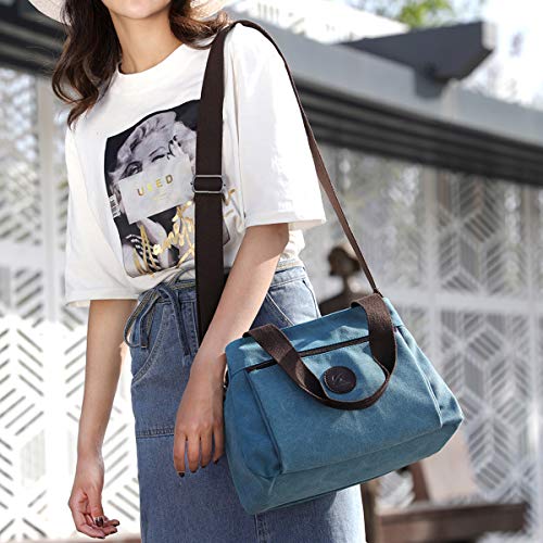 Dourr Hobo Handbags Canvas Crossbody Bag For Women thumb #6