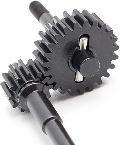 Miniatura 8 de LCX Carreras 1/10th RC Crawler Car Hardened Steel Portal Drive Gear Set 32P 23T/12T para Axial SCX10 III AXI03007 Capra UTB10,Actualizaciones Piezas