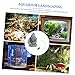 BUGUUYO Miniature Old Man Fishing Statue Lifelike Fisherman Figurine for Home Decor Micro Landscape Decoration Aquarium Ornament Elegant Resin Design for Fish Tank Office Display