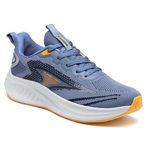 Image of Action | Athleo | BULLET-406 | Men's | Lace-Up | Running | Shoes | Stylish | Lightweight | Comfortable | Trendy | Sports | Shoes