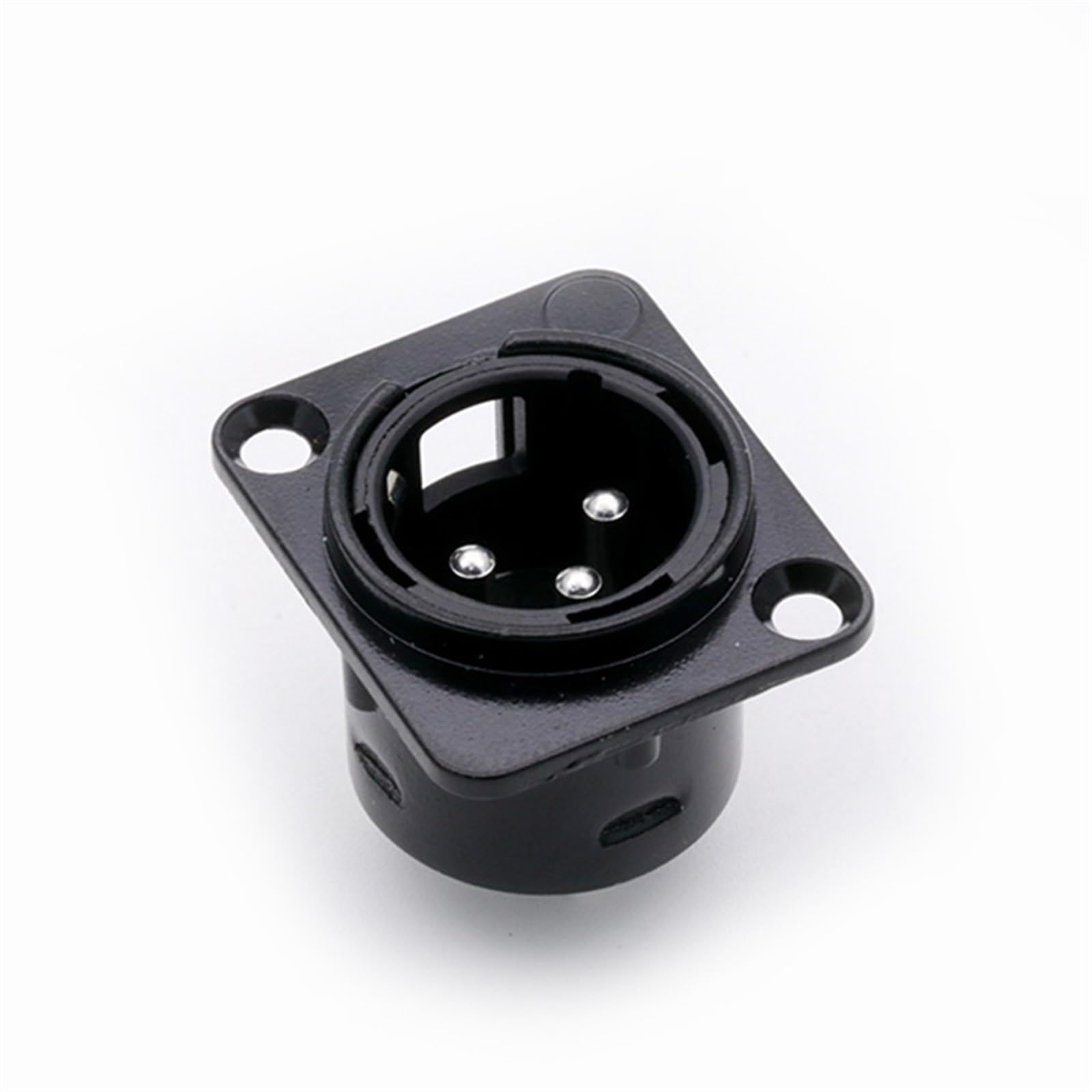 10 Stück/Los 3-polige XLR-Stecker/Buchse, Panelmontage, Metallgehäuse, 3-polig, XLR-Sockelgehäuse, Mikrofonanschluss (C1021x5 C1022x5)