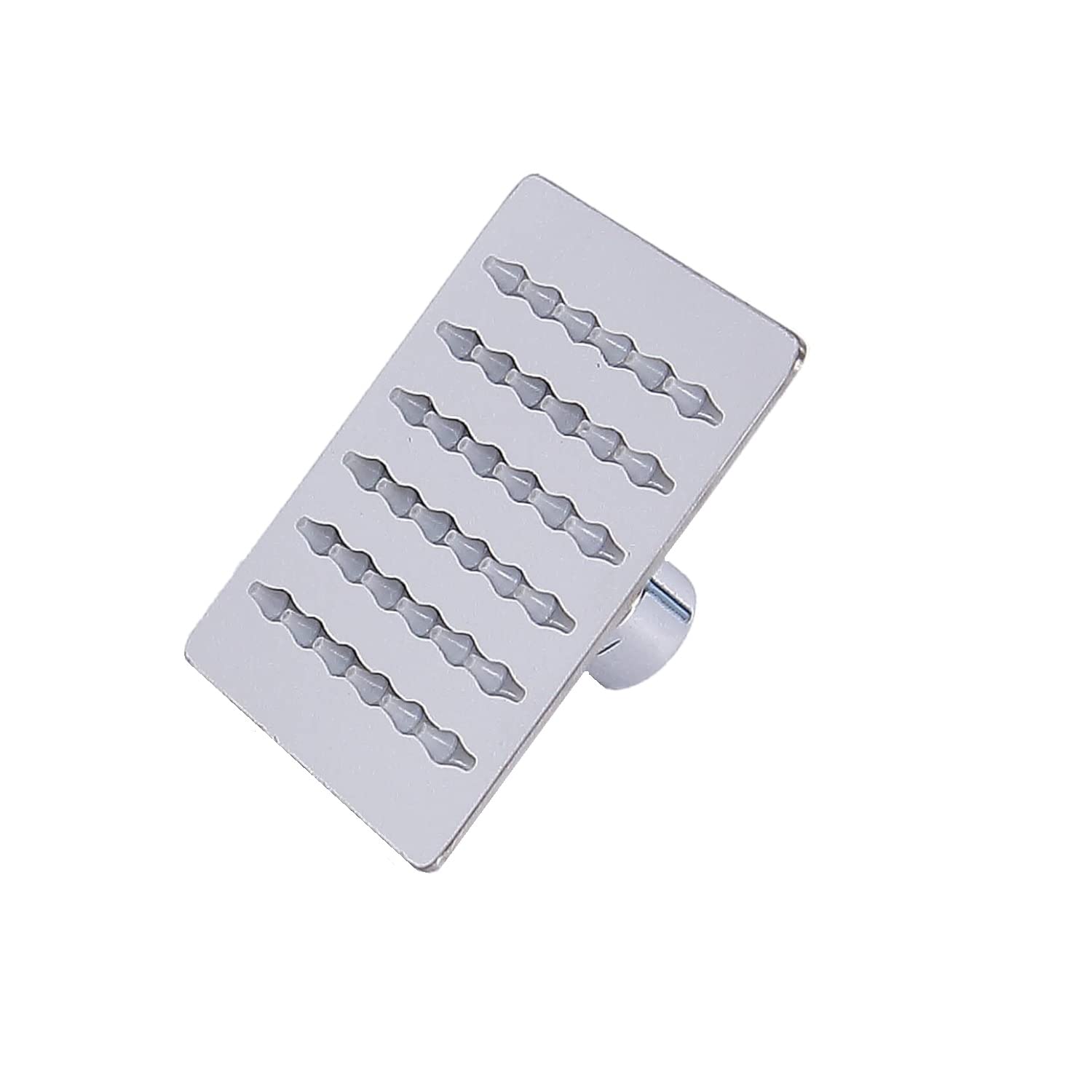 ZENZERO® - SOFFIONE DOCCIA in acciaio inox - ugelli anticalcare - getto a pioggia - Pezzi 1: (15x15cm QUADRATO)
