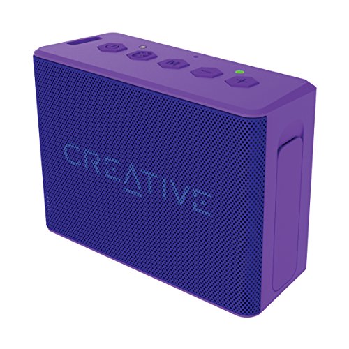 Preisvergleich Produktbild Creative MUVO 2c - Leistungsstarker, kompakter, wetterfester Wireless Bluetooth Lautsprecher (für Apple iOS / Android Smartphone, Tablet / MP3) lila