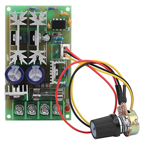 Carte d'entraînement DC 12 V 24 V 36 V 48 V 20 A – Module de contrôle de vitesse de moteur PWM haute puissance pour applications DC 12 V à 50 V,...
