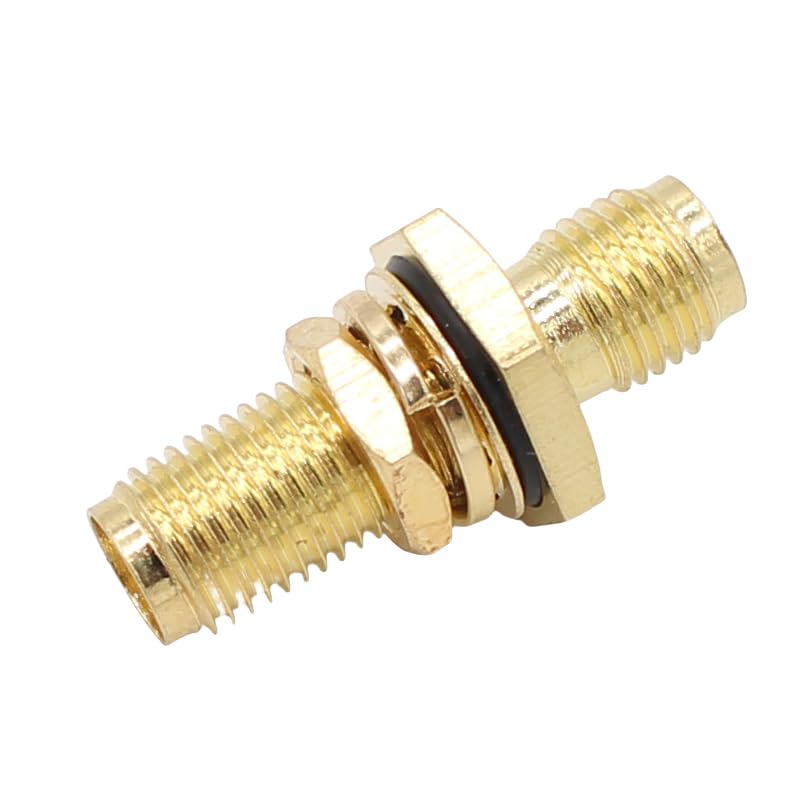 Adaptador SMA hembra para montaje en panel 2 unidades miniatura 3