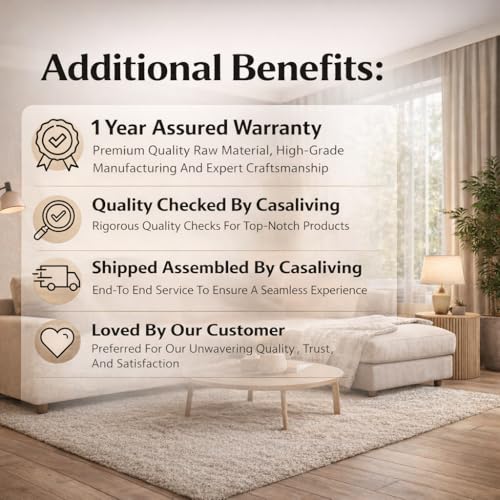 Image of Casaliving Danny 3 Seater Sofa Cum Bed Leatherette Fabric (Green) with Two Cushions Perfect for |Home Living |Office Room and Guest Room Premium Sofa