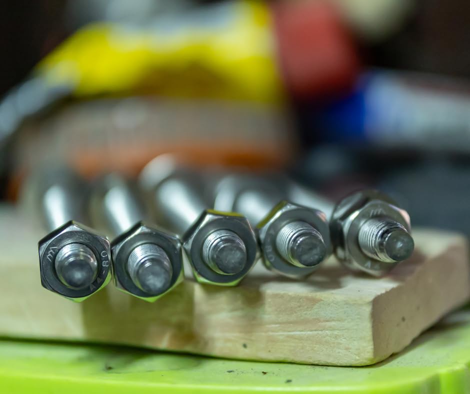Kotwa śrubowa o dużej wytrzymałości M6 x 40 mm, ocynkowana, dopuszczenie do jakości przemysłowej, kotwa klinowa o dużej wytrzymałości, 10 szt. (M6 x 55 mm - 10 sztuk)