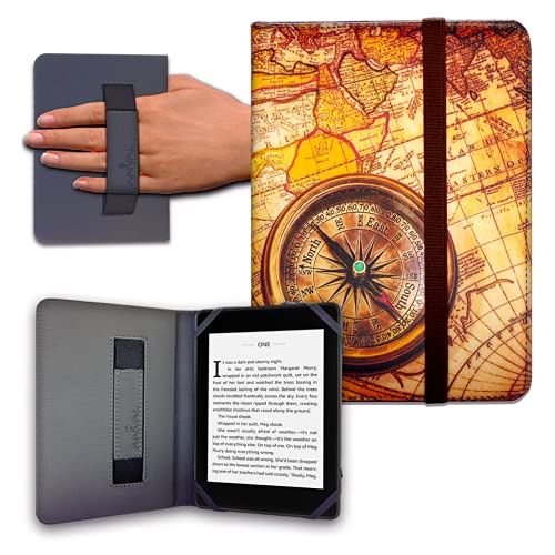 Funda para Libro electrónico eReader eBook de 6 Pulgadas - Woxter, Tagus, BQ, Energy, SPC, Sony, Inves, Papyre, Wolder, Nolim - 6' Universal - elástico (15)