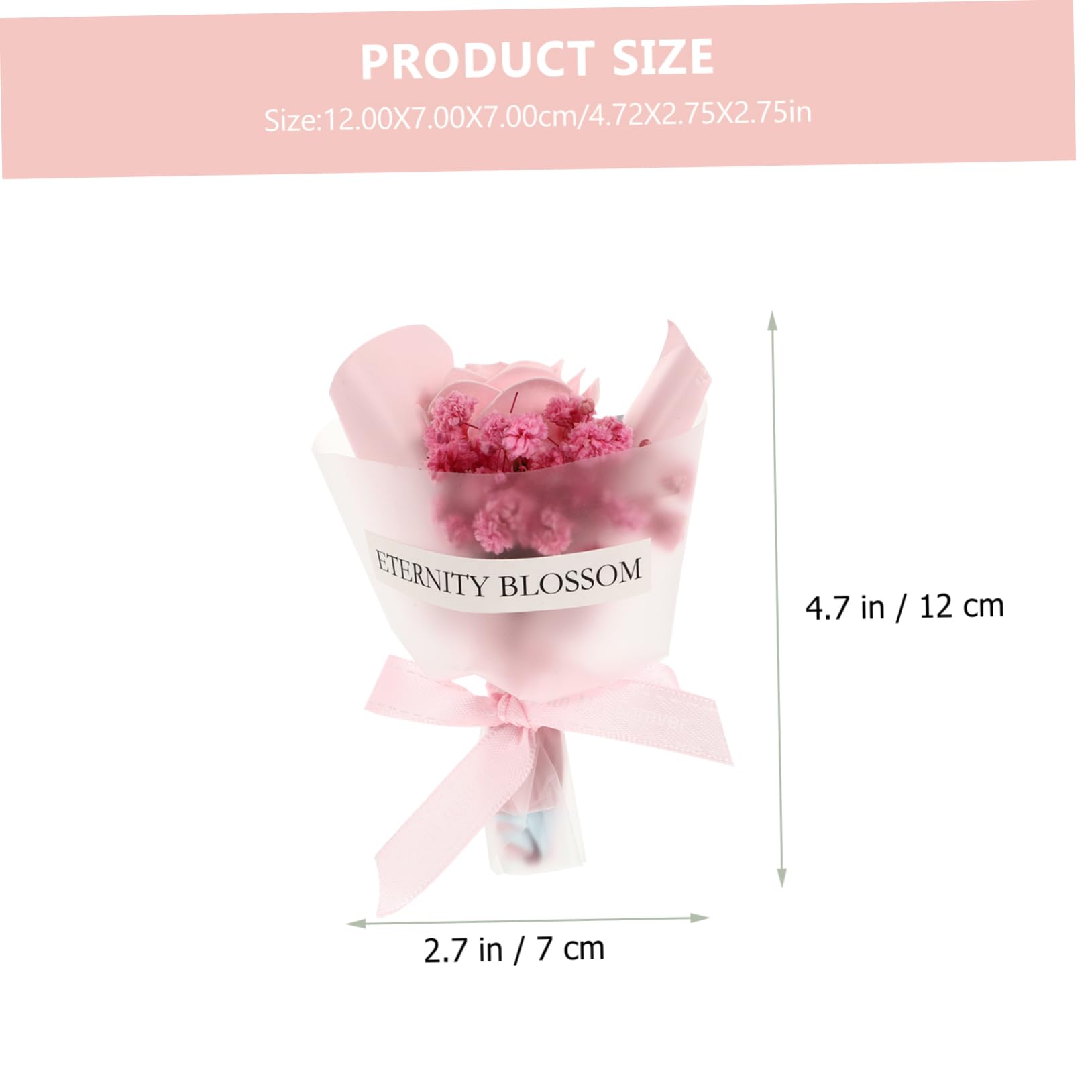 Gatuida 5pezzi Clip Diffusore Di Aromi Per Auto Con Fiore Immortale Decorazione Per Bocchette Aria Profumatore Per Auto Per Donne Per Occasioni Speciali e Regali Design Adorabile e