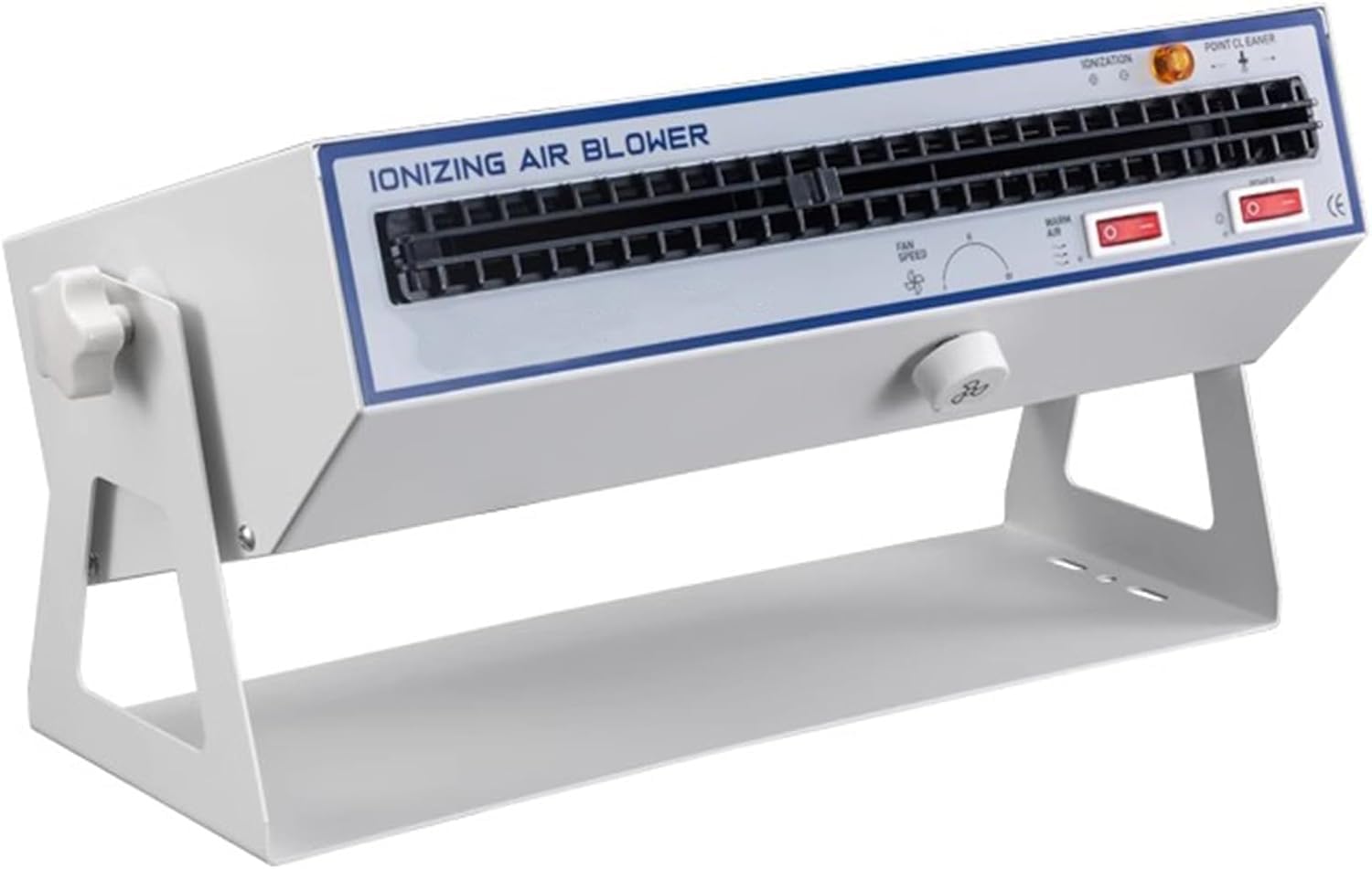 Soplador de Aire Ionizante Antiestático, Ventilador de Escritorio Eliminador de Electricidad Estática, Velocidad de Viento Ajustable, para Eliminación de Electricidad Estática y Polvo