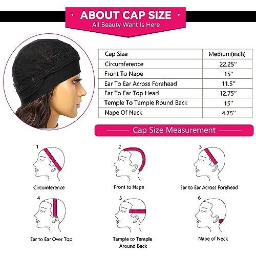 SAPPHIREWIGS Headband Wig Loose Body Wavy Glueless Synthetic Hair for Black Women Wave None Lace Front Wigs Mix Brown Color Headband Wigs 150% Density 26inches - Image 6