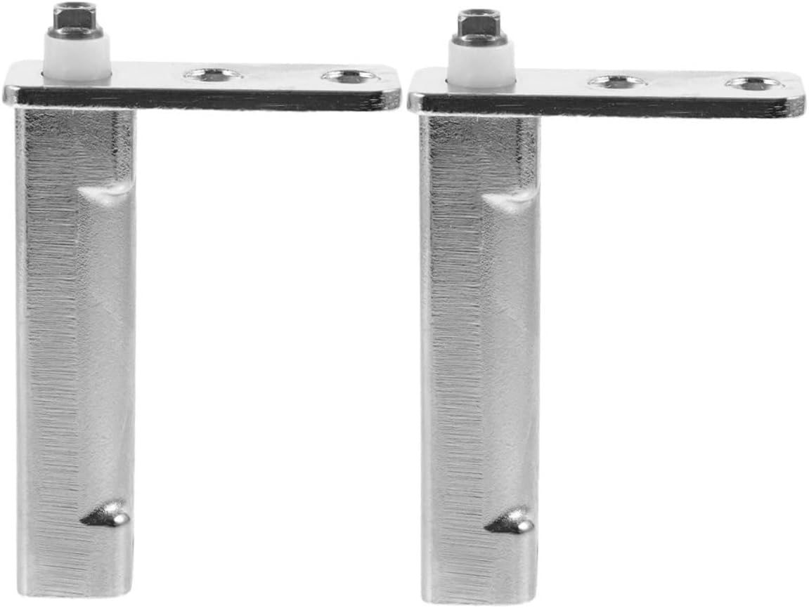 Refrigerator Door Hinges 2pcs Stainless Steel for Smooth Closing