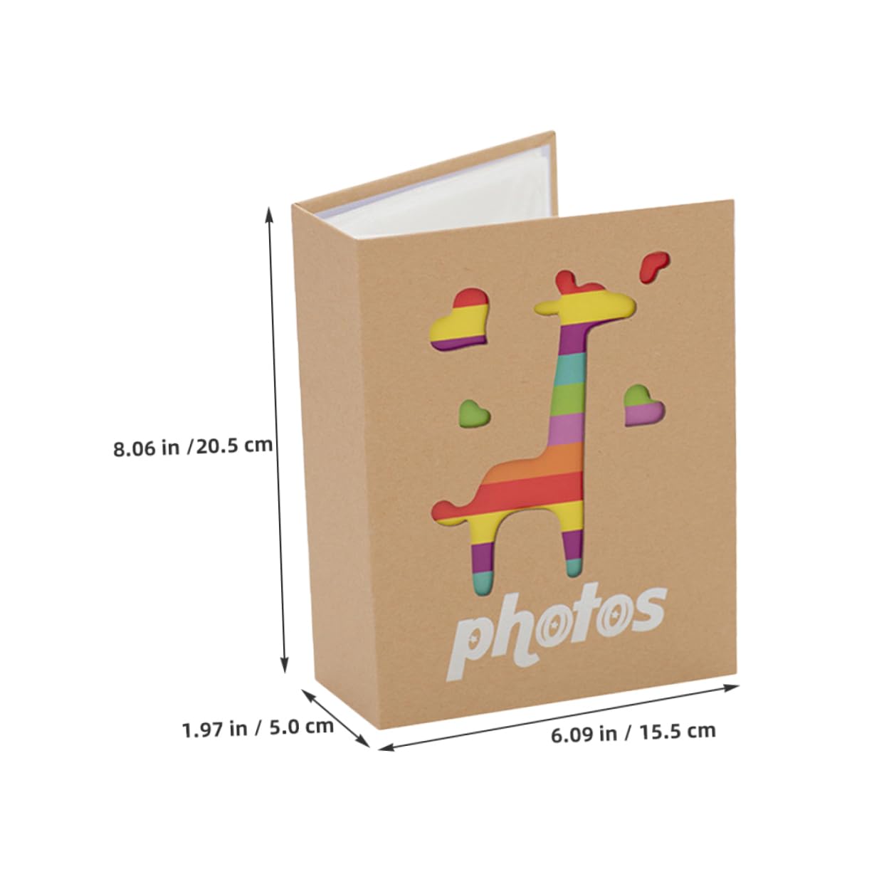 VICASKY 4piezas Álbum De Fotos Infantil Álbum De Recuerdos Para Bebés Capacidad Para Fotos De Diseño Adorable y Decorativo Para Guardar Memorias y Recuerdos Infantiles