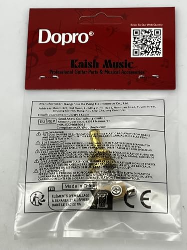 Dopro 3 Way Short-Frame Toggle Switch Pickup Selector Gold with Brass Metal Gold Tip for Les Paul Electric Guitars - Image 3