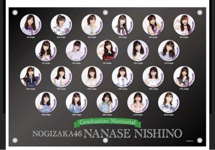 乃木坂46 西野七瀬 メモリアル缶バッチセット Amazon.co.jp: 乃木坂46 西野七瀬 メモリアル缶バッジセット
