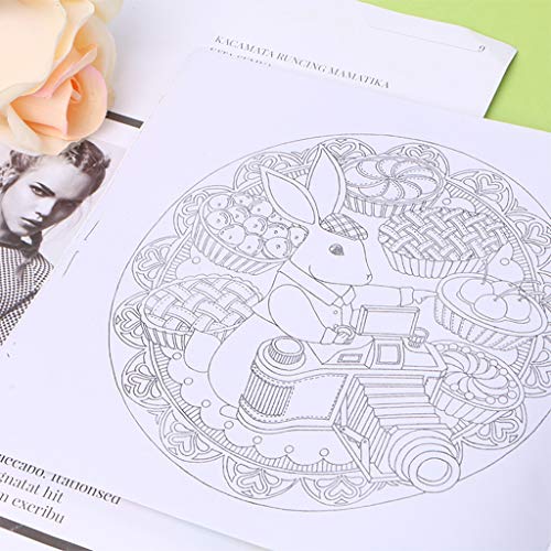 GUMEI Alice im Wunderland Malbuch für Erwachsene von Amily Shen Eine Inky-Schatzsuche – Bild 5