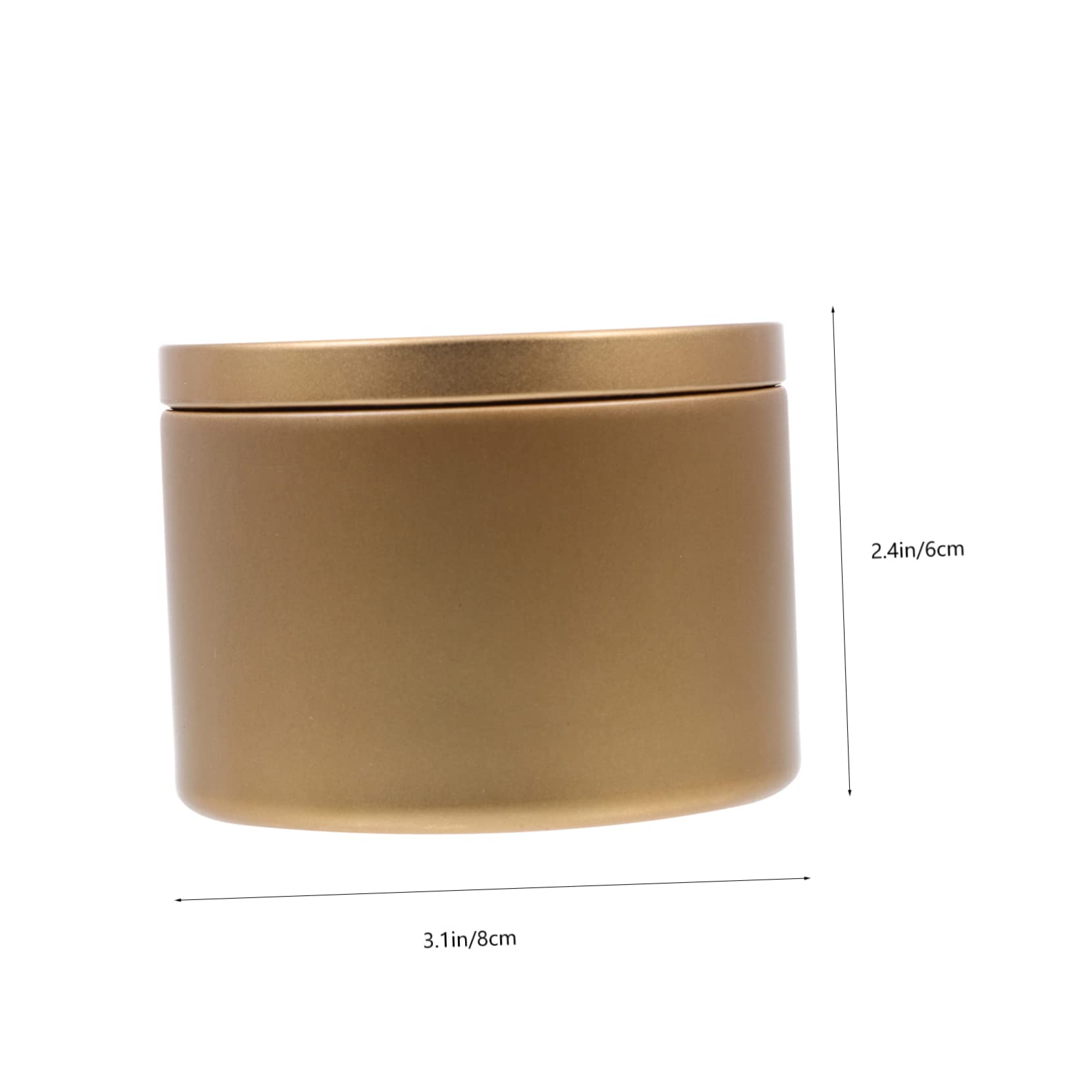 HOODANCOS 3pcs Reusable Candle Jars Candle Containers for Crafting for Home Decor Weddings and Events Empty Making Tins