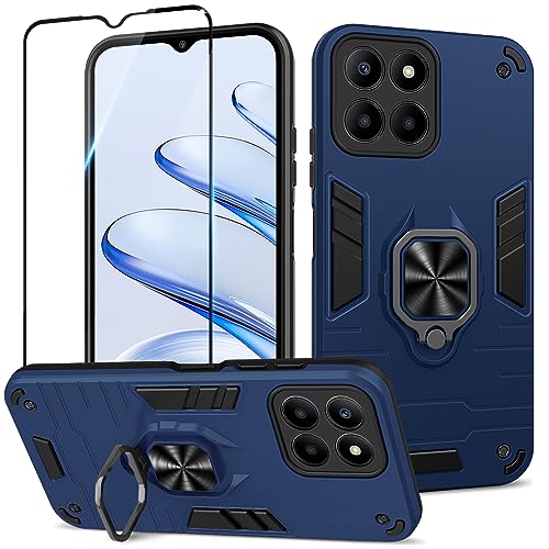 Btstring Case for Honor X8 5G / 70 Lite 5G /Honor X6, Shockproof Phone Case, Heavy Duty Personalised Case with Stand