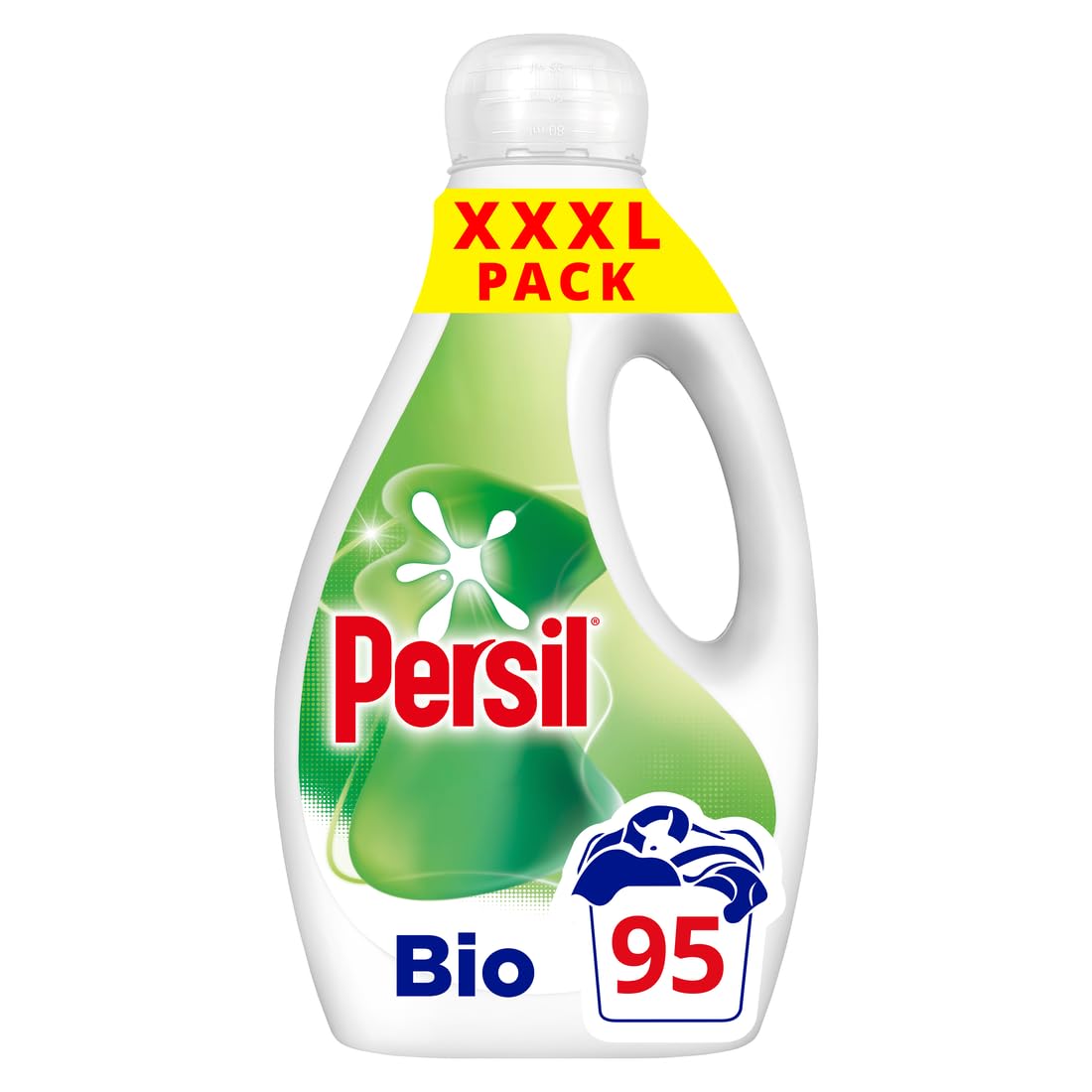 Persil Liquid Laundry Detergent, Bio, 95 Washes, 2.565L