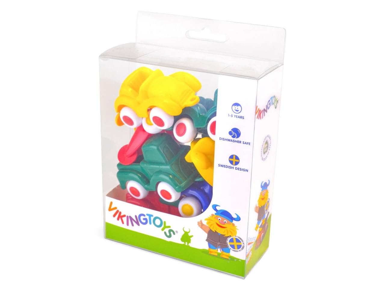 堅固で大きな胎に交差する黄とアイのモチーフを施した、典型的なバイキング・ビーズ Amazon.co.jp: Viking Toys バイキングトイズ ミニチュビーズ アソート