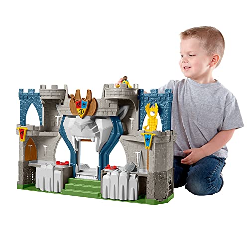 Fisher-Price Imaginext HCG45 - Die Ritterburg des Löwenkönigreichs, mittelalterliches Spielset mit Figuren, Spielzeug von 3 bis 8 Jahren – Bild 3