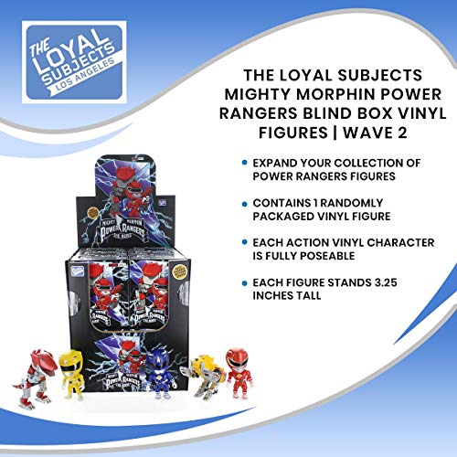 The Loyal Subjects Mighty Morphin Power Rangers Blind Box Vinyl Figures | Contains 1 Fully Posable Random Power Rangers Movie Figure | Wave 2 - Thumbnail 7