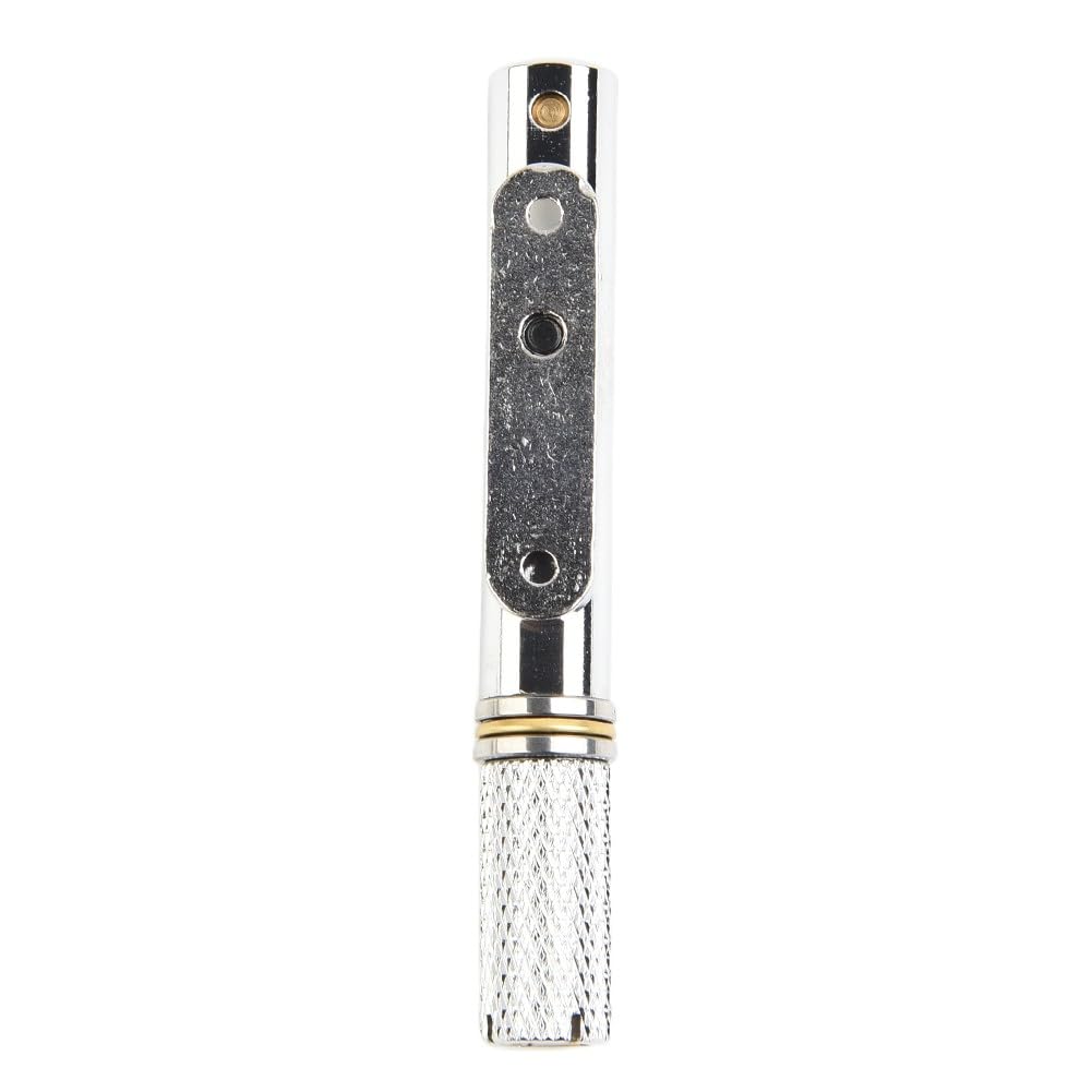 Puente de guitarra sin cabeza para guitarras eléctricas de repuesto de 6 cuerdas, kit de accesorios de trémolo de metal con tornillos y llave, estable para un rendimiento de mano de obra fina