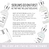 Valjean Labs Facial Serum, Combo Pack of Hydrate, Glow, and Firm | Supercharged, Targeted Skincare Ingredients | Paraben Free, Cruelty Free, Made in USA (1oz Bottles)
