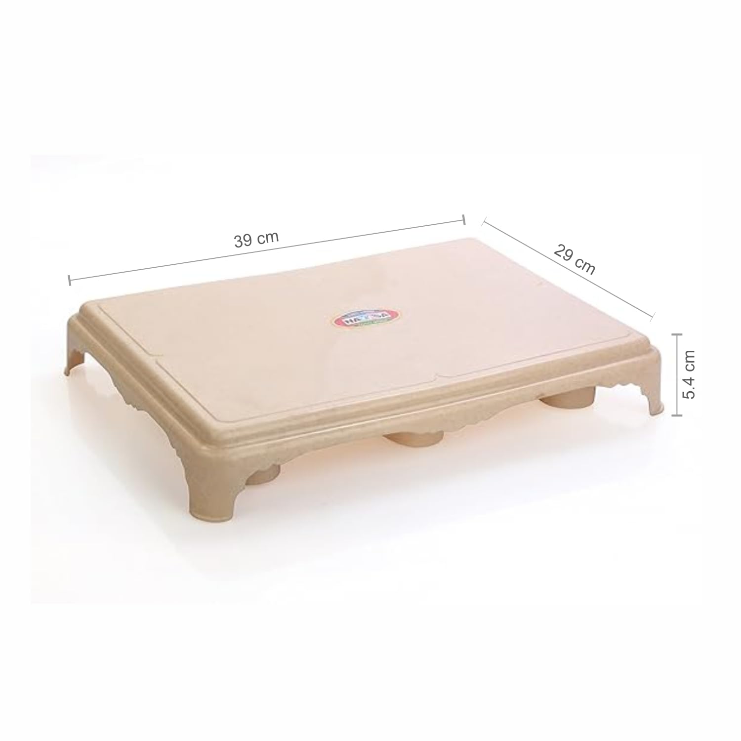 Nayasa Asan Patla 105| Durable Patla for Home | Light Weight Patla | Multipurpose Patla | Patla for Kitchen and Bathroom | Beige — Amazon image 2
