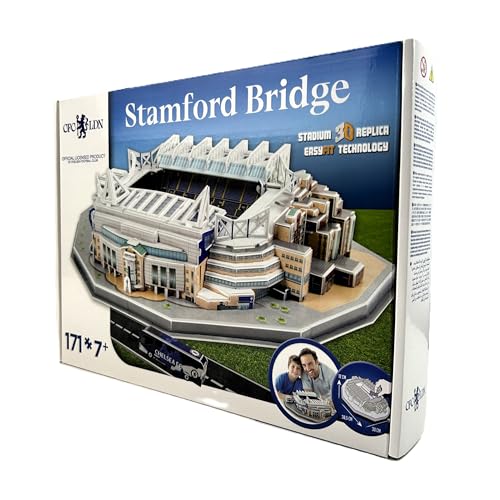 Chelsea Stamford Bridge 3D Puzzle by Chelsea, Cardboard, 1pc, Age 7+