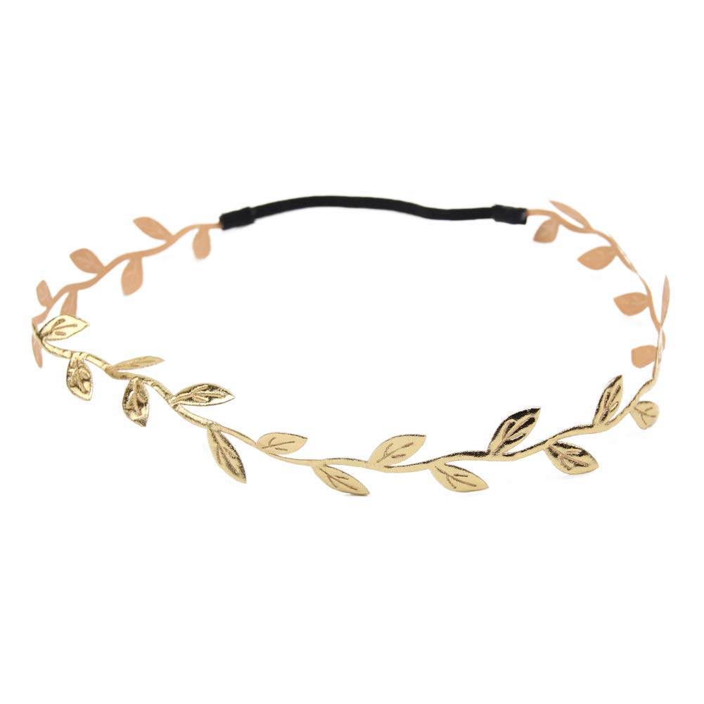 PULABOBohemian Head Chain Hair Accessories Hair Band Gold Headpiece Leaf Chain Headband for Women Child Practical and Popular Practical, Excellent Quality