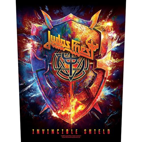Judas Priest Invincible shield Unisexe Dossard multicolore 95% Coton, 5% Polyester