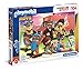 Clementoni- Playmobil The Movie - Puzzle de 104 Piezas, para niños a Partir de 6 años, Color Multicolor. (27211)