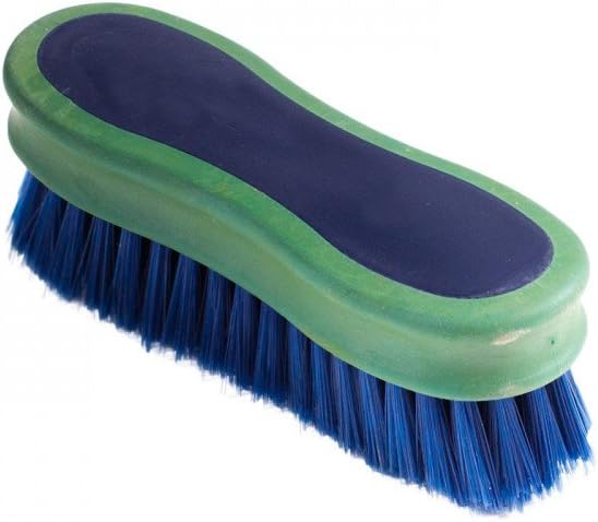 Horze Soft Grip Face Brush - Black - One Size