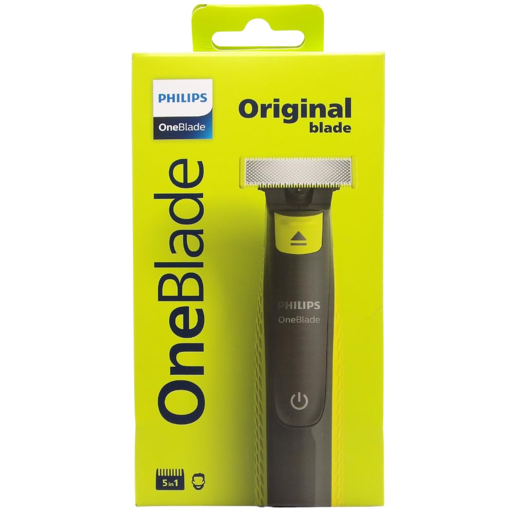RASOIO PER LA BARBA, Rade, Regola e Rifinisce la Barba di Qualsiasi Lunghezza QP2724/20.