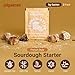 Yogourmet Sourdough Starter (2 Sachets = 20 loaves) - Make Bread at Home - French Style Sourdough Starter Culture - All Natural, Allergen Free, Kosher - 5 g Sachets