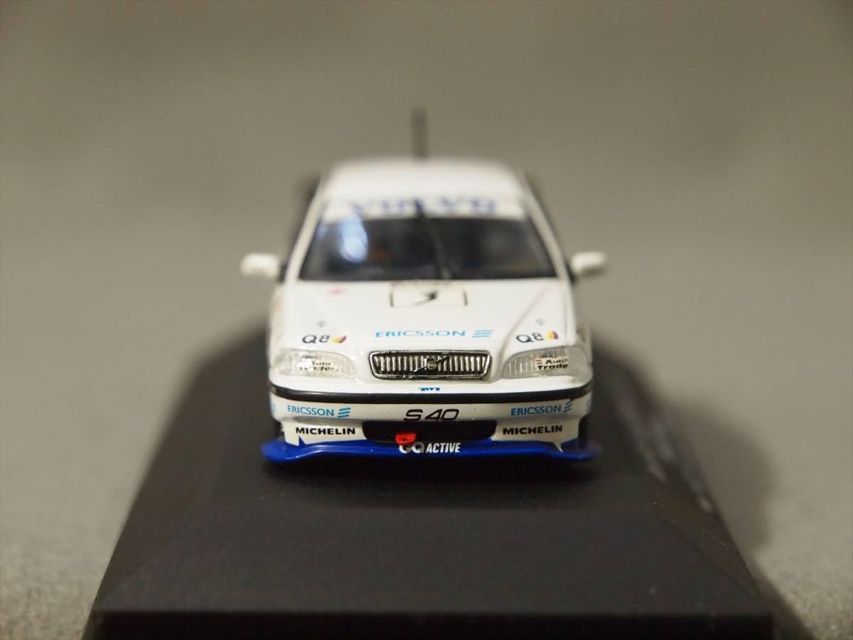 VOLVO　S40 ミニカー　非売品1/43ミニカー　VOLVOミニカー Amazon | Volvo S40 1997年 BTCC #3 R.Rydell Onyx 1/43 XT067